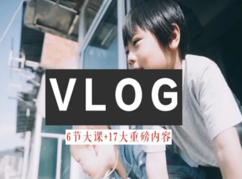 零基础vlog视频课教你小白变大神-生活美学教程_趣淘吧资源网